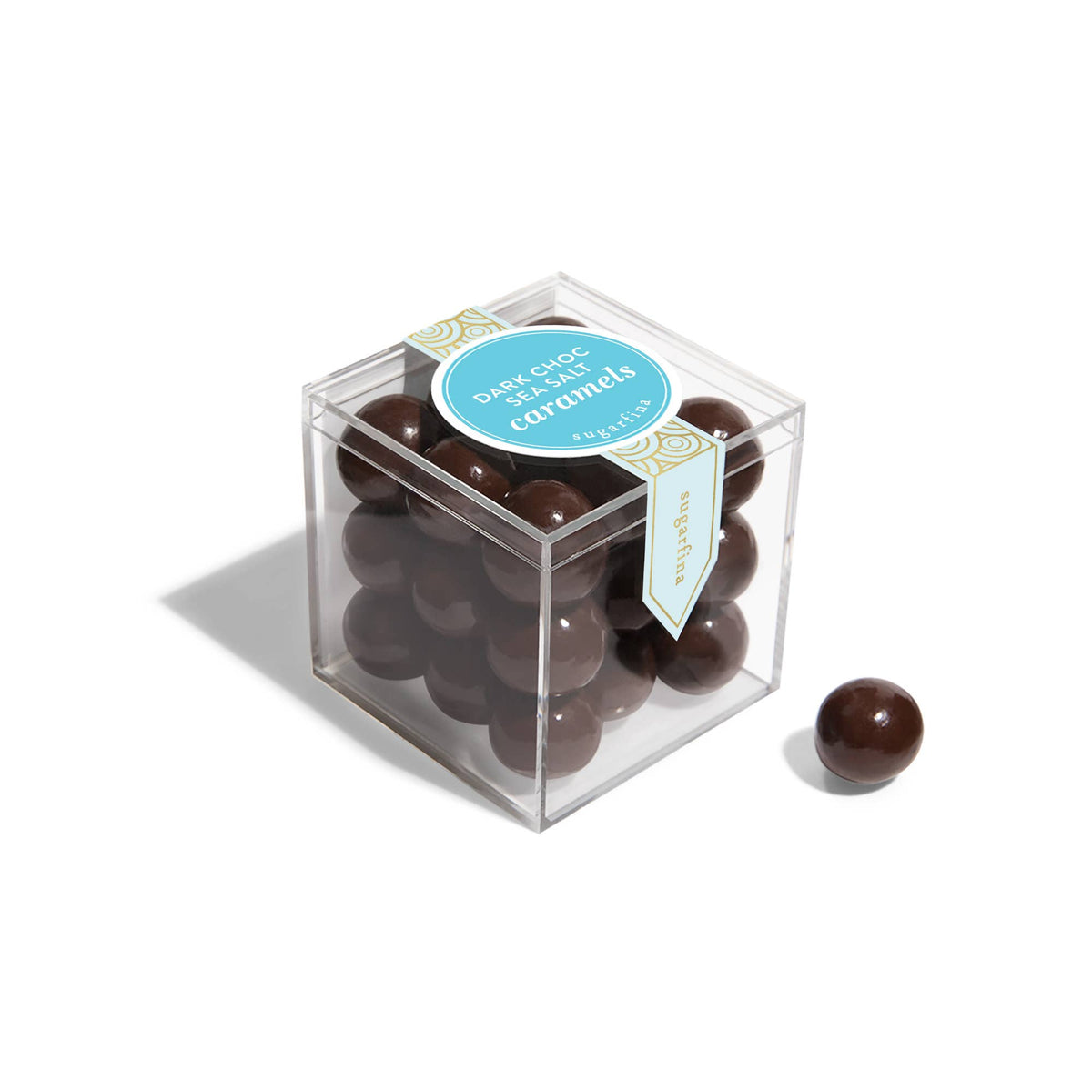 Dark Chocolate Sea Salt Caramels - Small