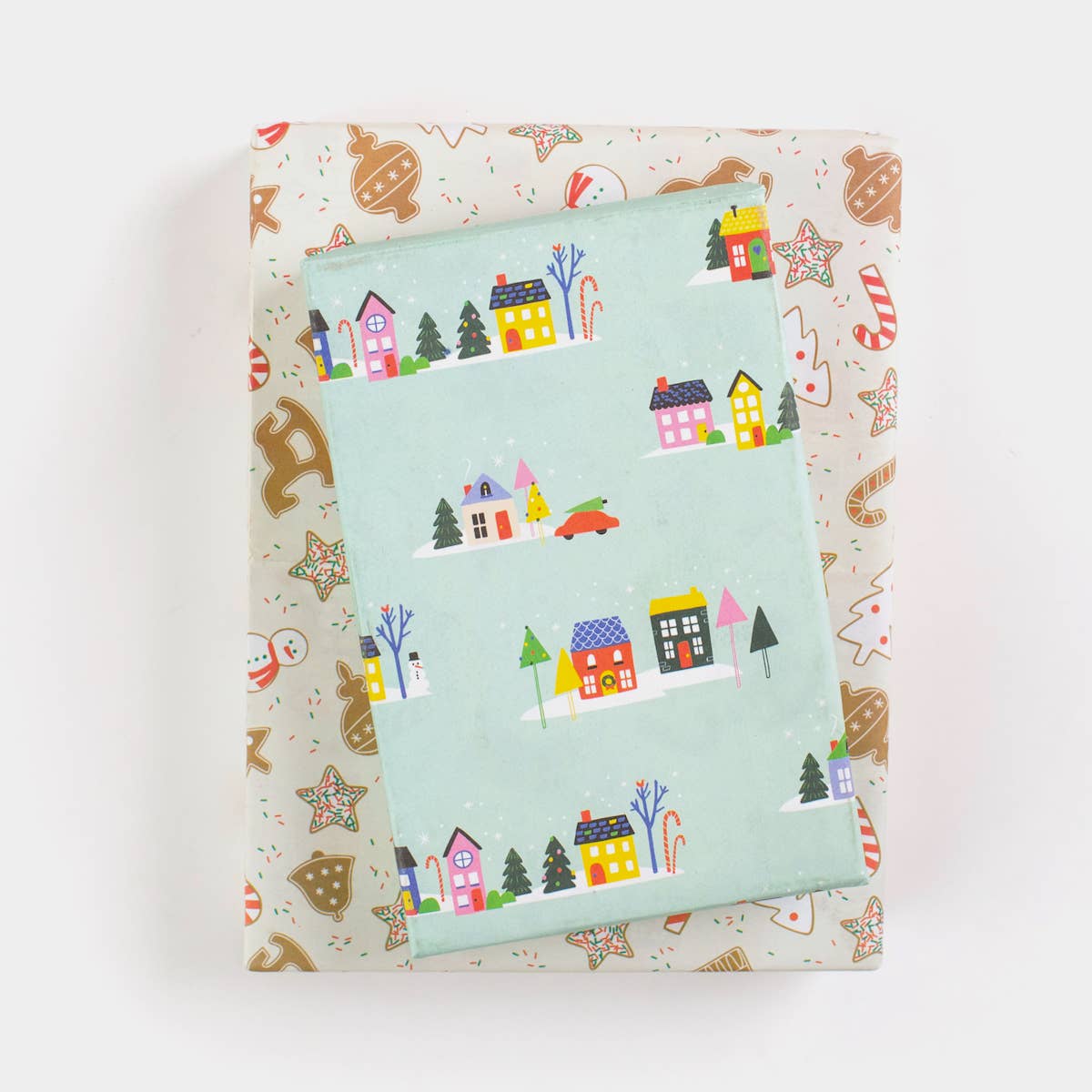 Home For The Holidays / Christmas Cookies Eco Wrapping Paper