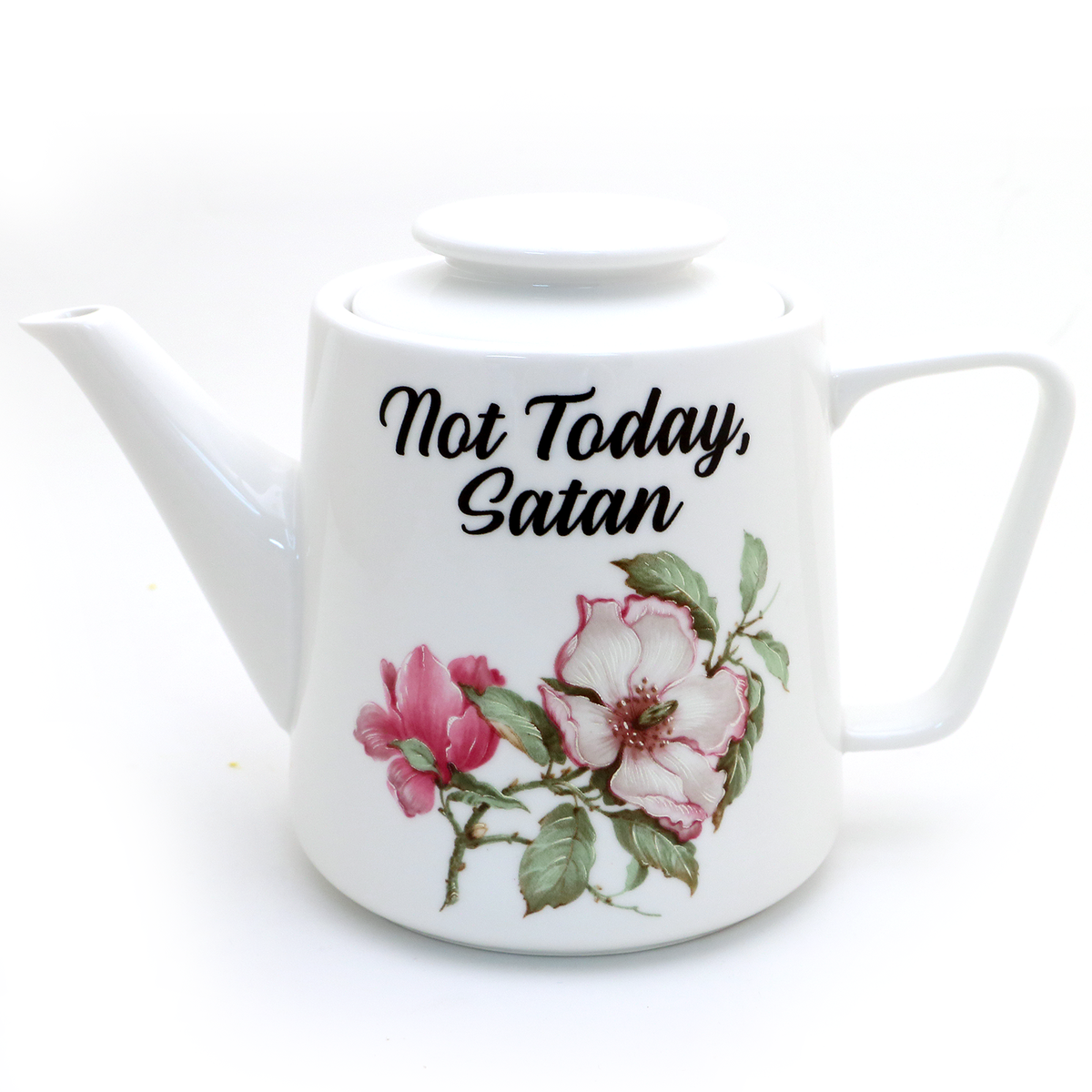Not Today Satan Teapot