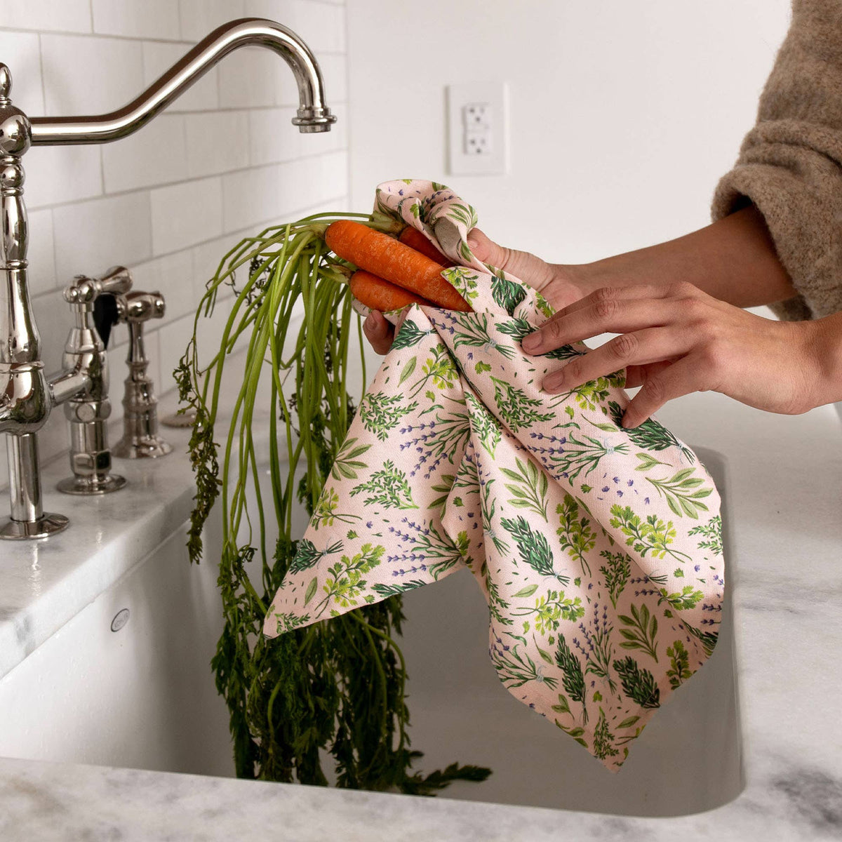Herbs Kitchen Towel