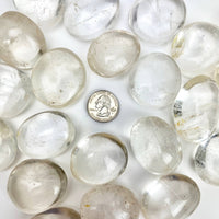 *Clear Quartz | Palmstone | 40-50mm