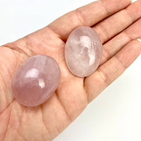 Rose Quartz Palmstone | 35-40mm | Madagascar