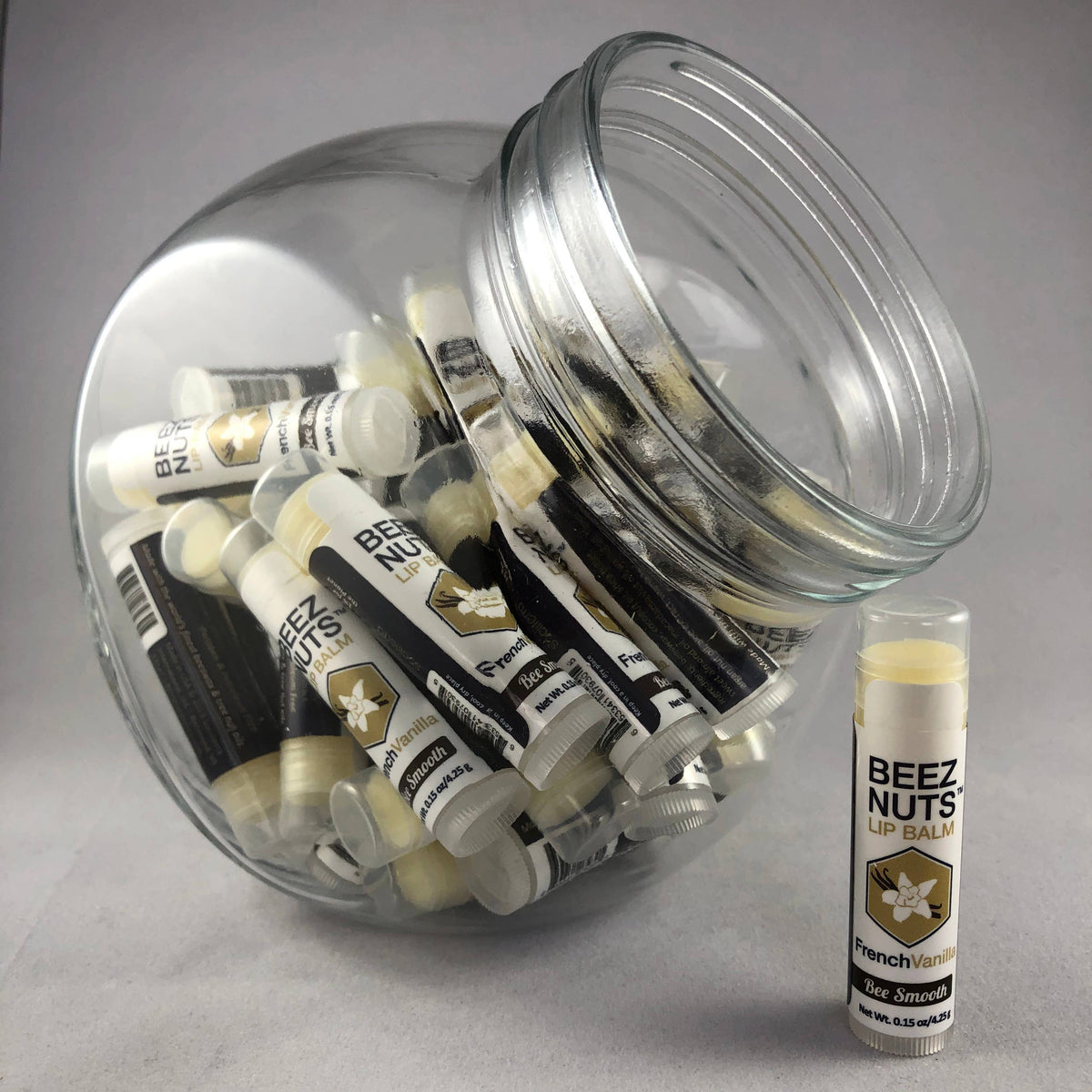 Beez Nuts Lip Balms Fishbowl Display