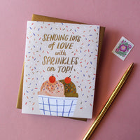 Love & Sprinkles Card