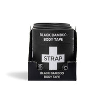 STRAP Black Bamboo Body Tape 5m