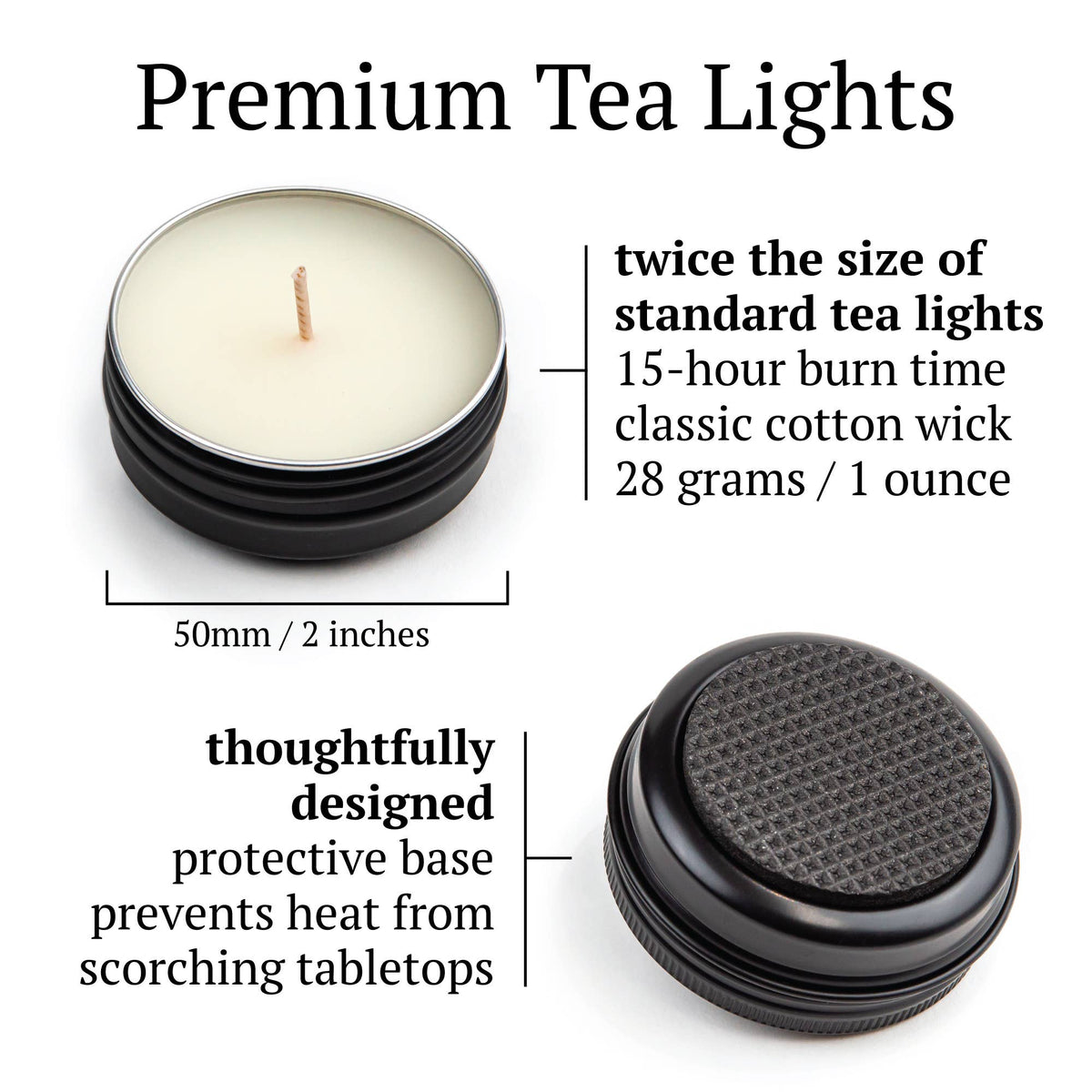 1oz Tea Lights