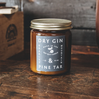 Dry Gin & Pine Tar Candle