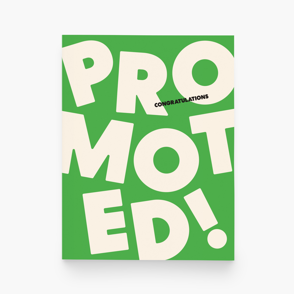 Promoted! Congrats on the New Job Greeting Card