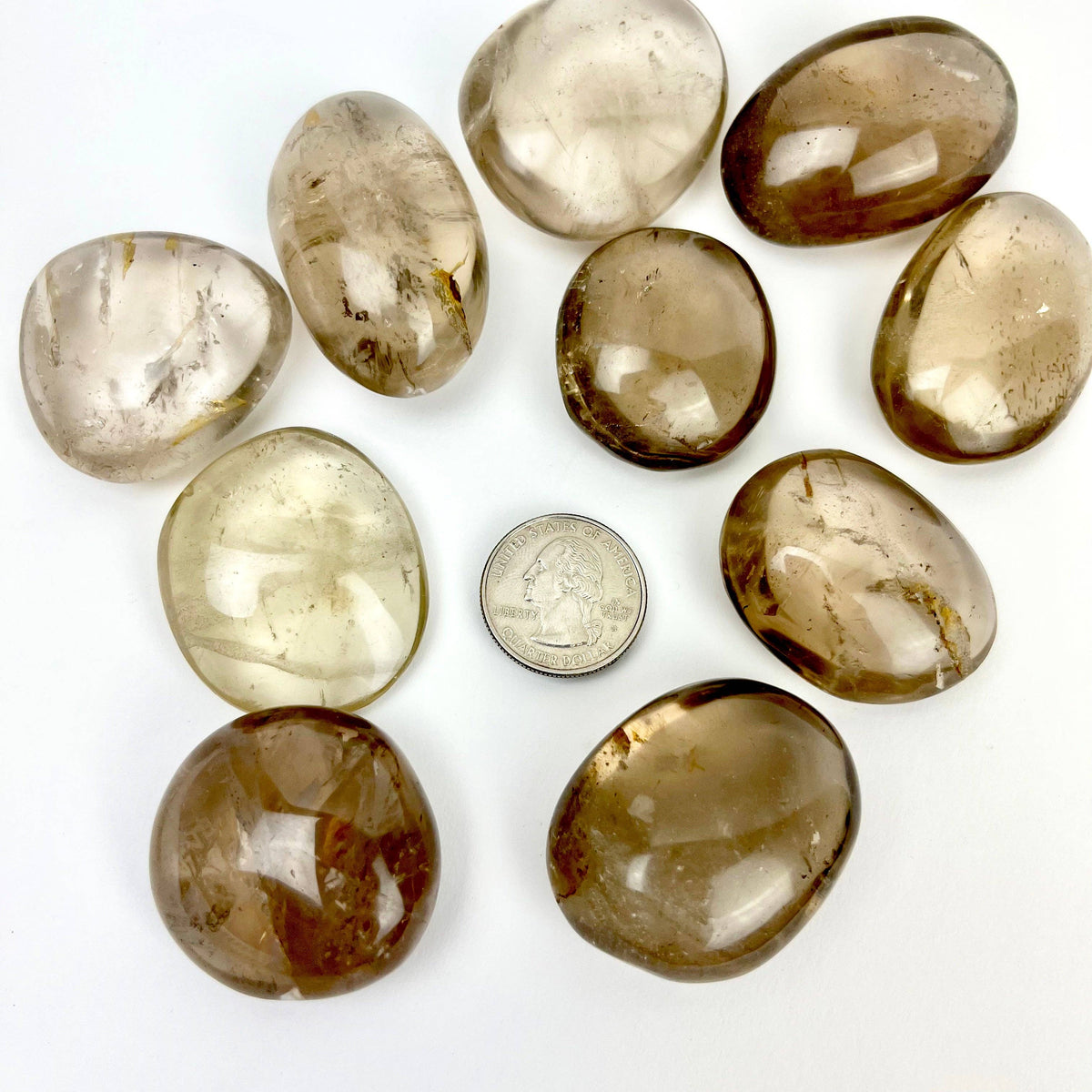 Smoky Quartz | Palmstone | 35-45mm