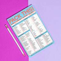 Pack This (Refresh) Pad (Pastel Version)