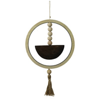 Celestial Wall Hanging with Half Circle, Wood