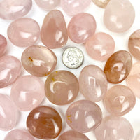 Rose Quartz Palmstone | 35-40mm | Madagascar