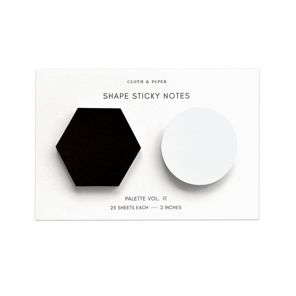 Shape Sticky Note Set