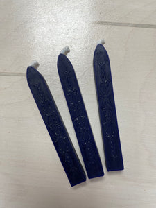 Sealing Wax with Wick Set of 3 - Purple
