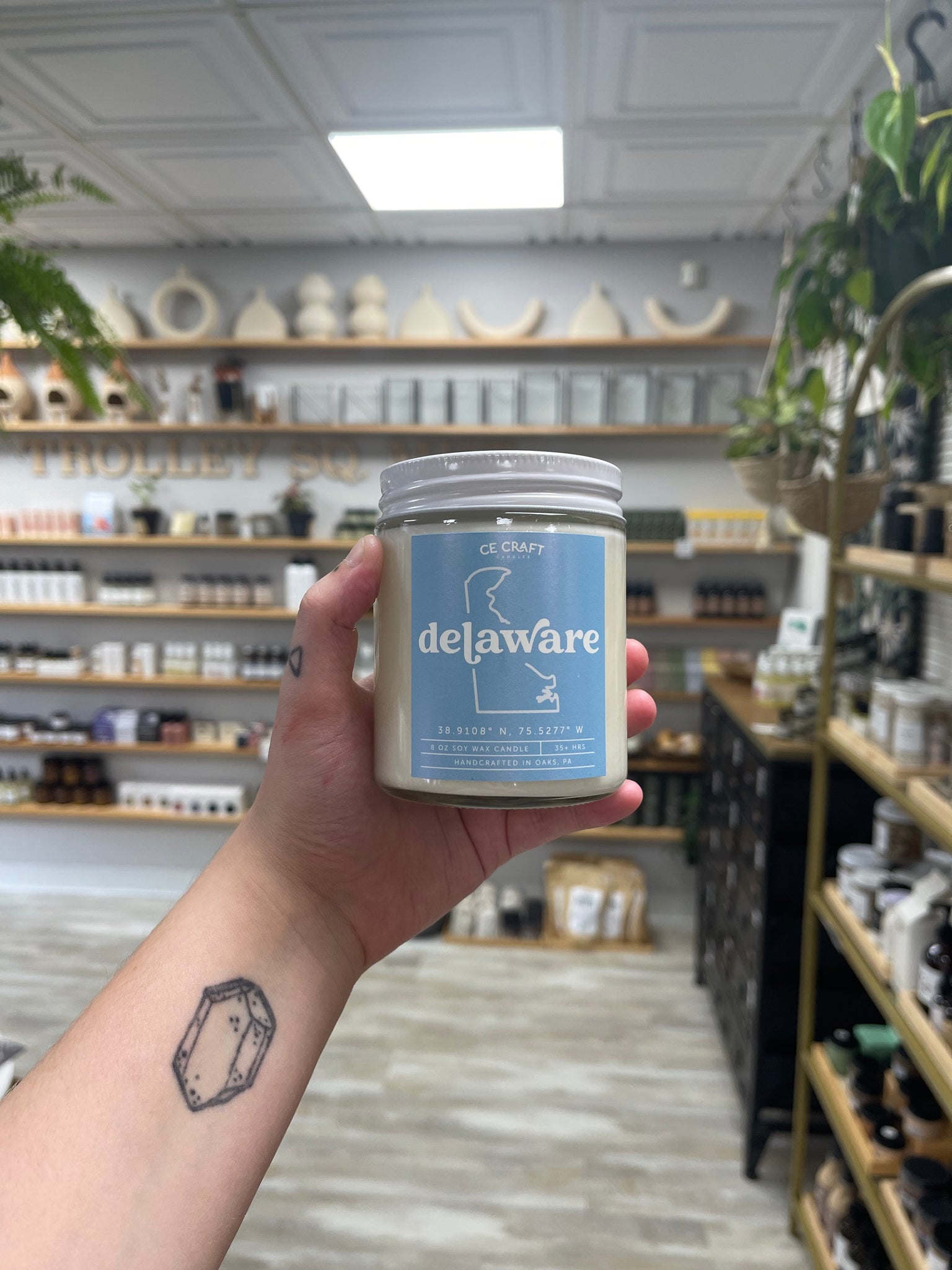 DE State Scented Candle