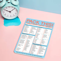 Pack This (Refresh) Pad (Pastel Version)