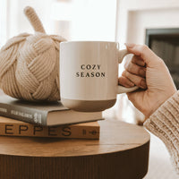 Cozy Season Stoneware Coffee Mug - Home Decor & Gifts