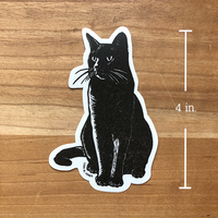 Black Cat STICKER