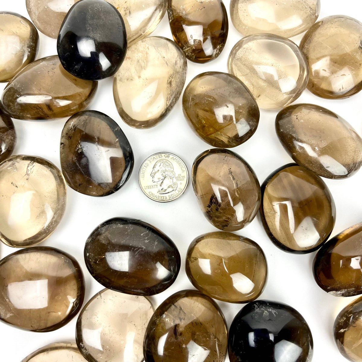 Smoky Quartz | Palmstone | 35-45mm