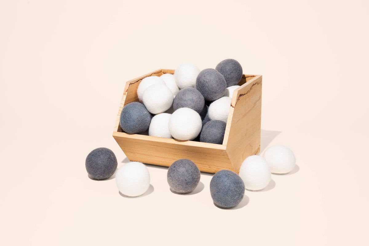 Set of 6 Organic Wool Dryer Balls | Market Bestseller