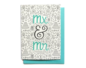 Wedding Card - Mx & Mr