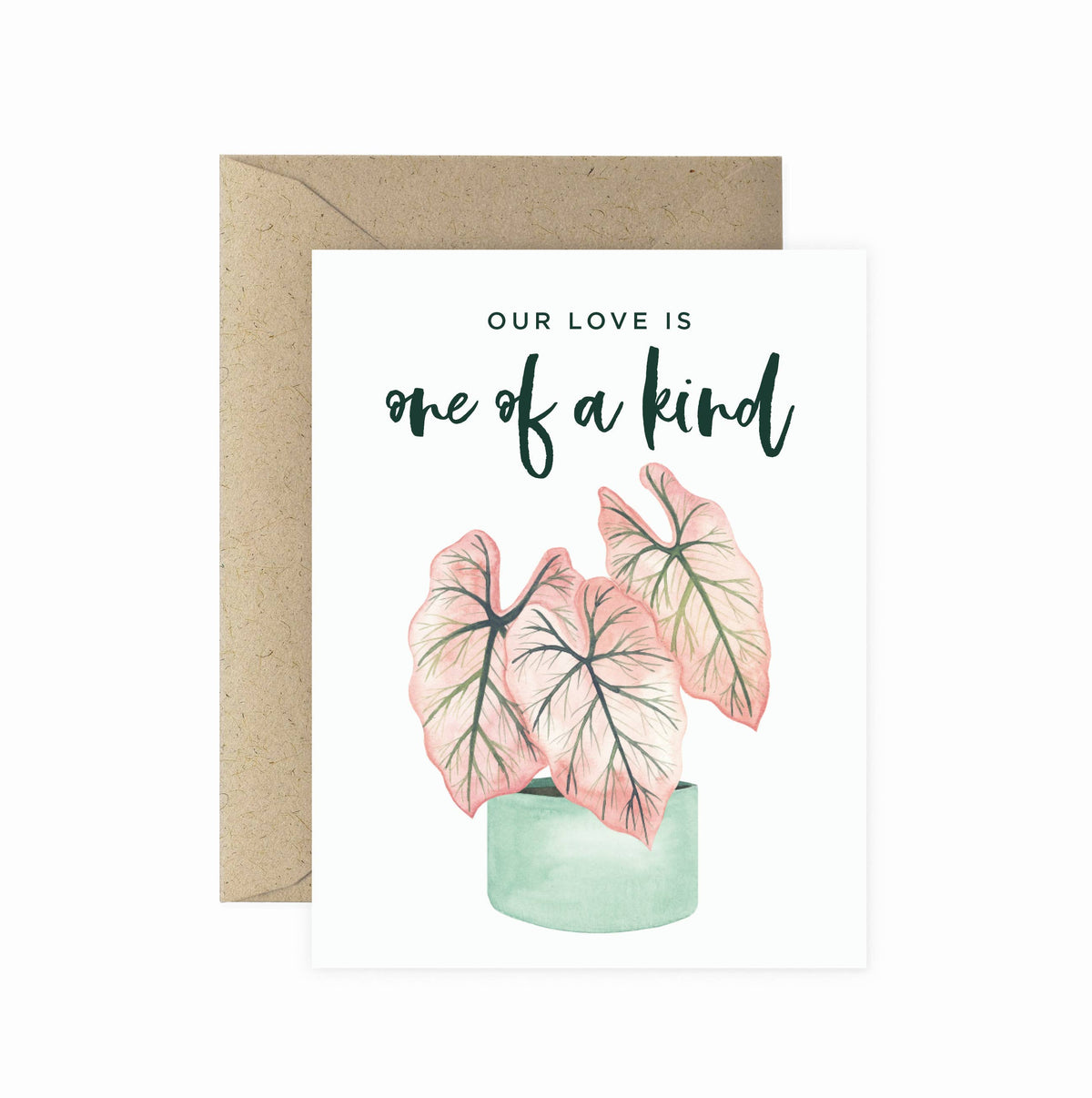 One of a Kind Greeting Card | Valentine's Love Friendship