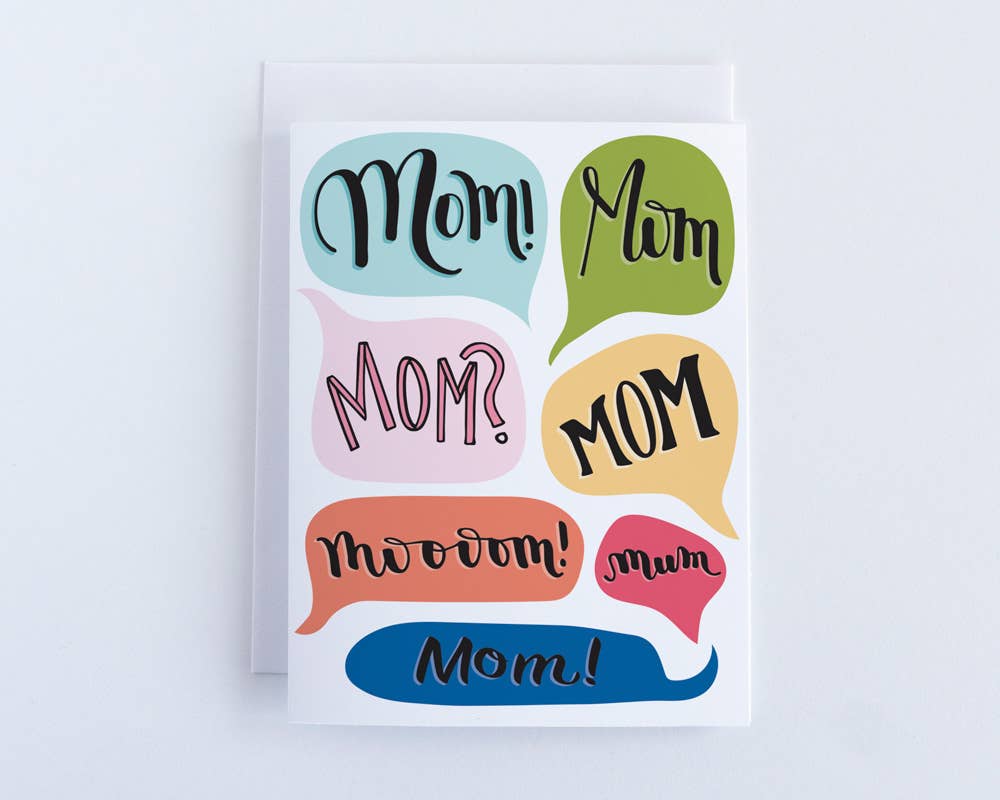 Mom Mom Card