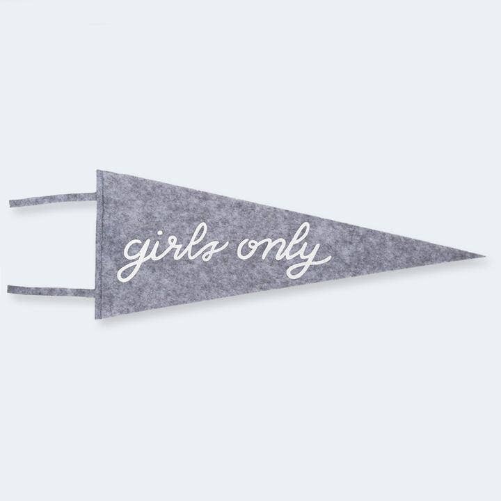 Girls Only Pennant