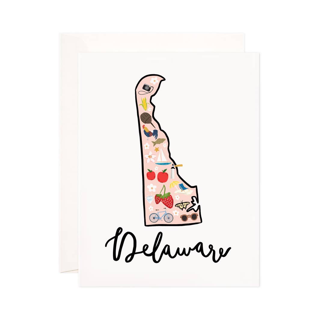 Delaware Greeting Card