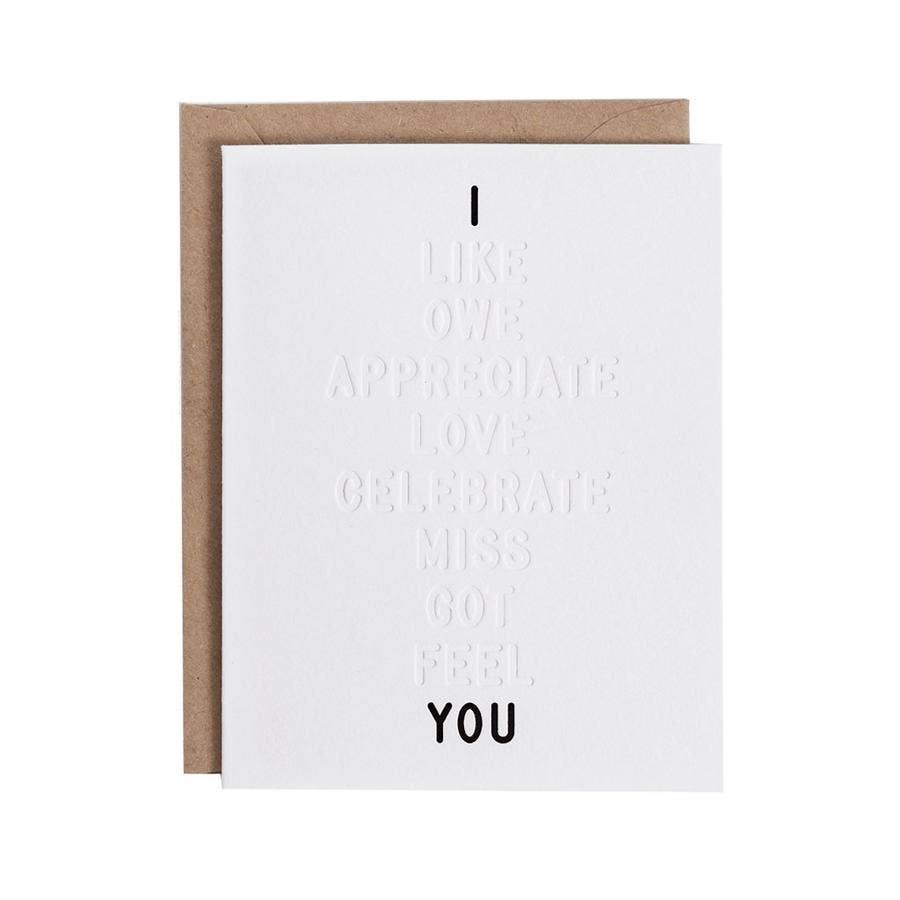 I ____ You Color-in Greeting Card Pack