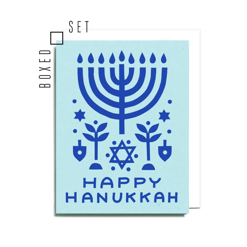 Happy Hanukkah Collage - Boxed Set of 6