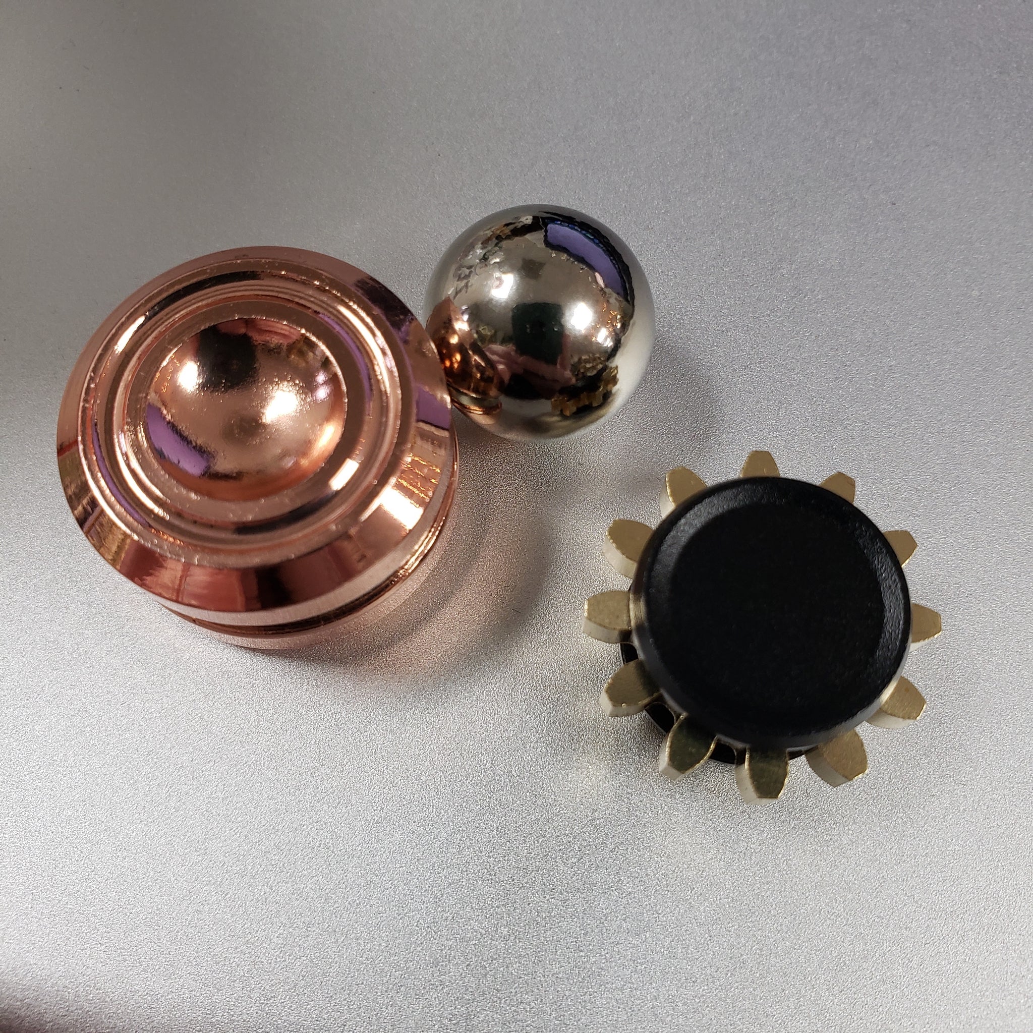 Modern Metallic Fidget Spinners