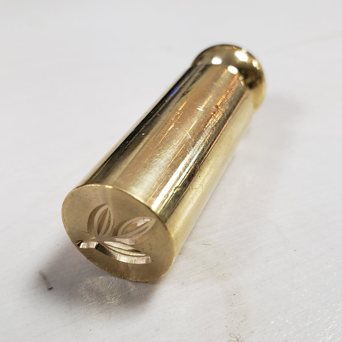 Wax Seal Solid Brass Bullet - Leaf