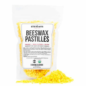Organic Beeswax Pastilles  16 oz