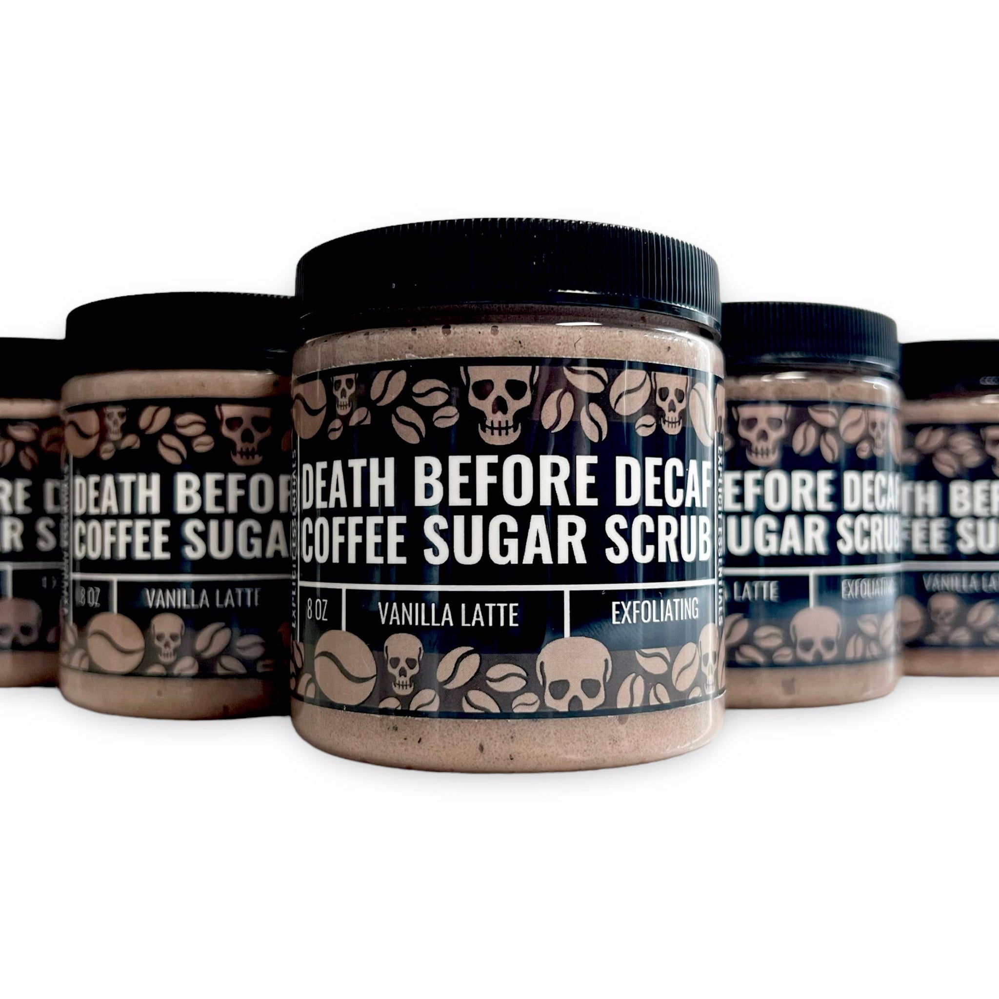 Death Before Decaf Coffee Scrub