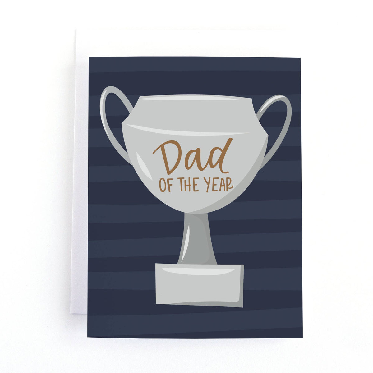 Dad of the Year Trophy Father's Day Card