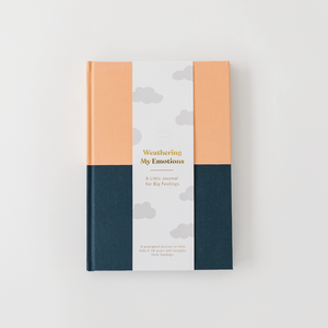 Weathering My Emotions: A Little Journal for Big Feelings - Tangerine-Navy