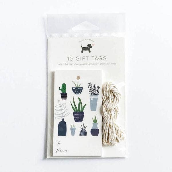 Plants Gift Tag Set