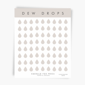 Dew Drops - Planner Sticker Sheet