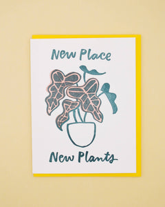 New Place, New Plants Card