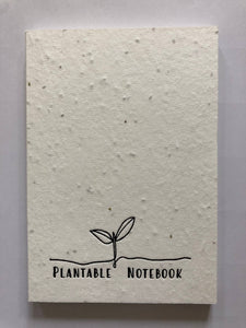 Plantable Notepad A6 Sprout Design