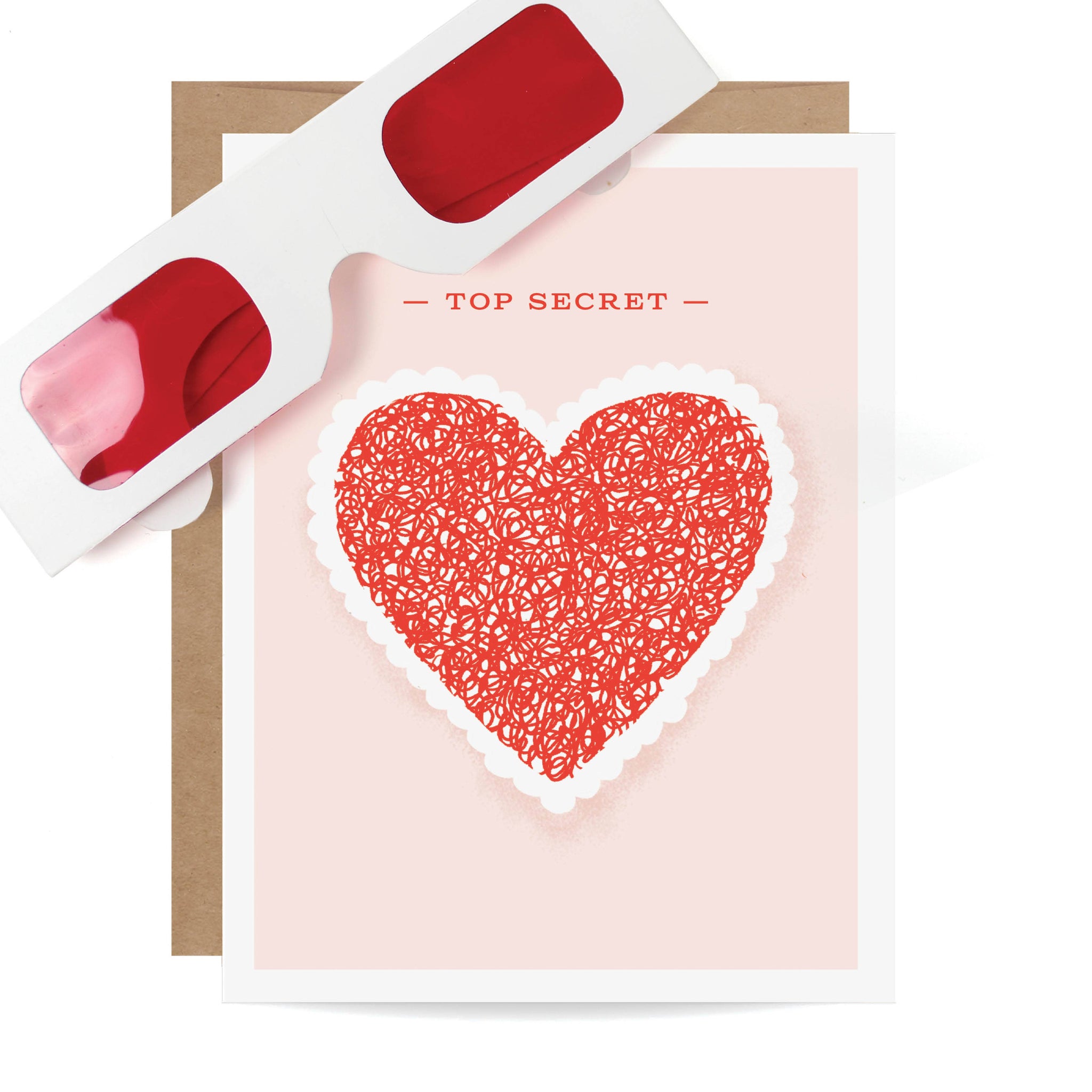 Heart Decoder Love Card