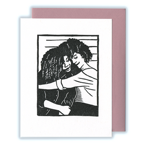 Woman/Woman Hug CARD