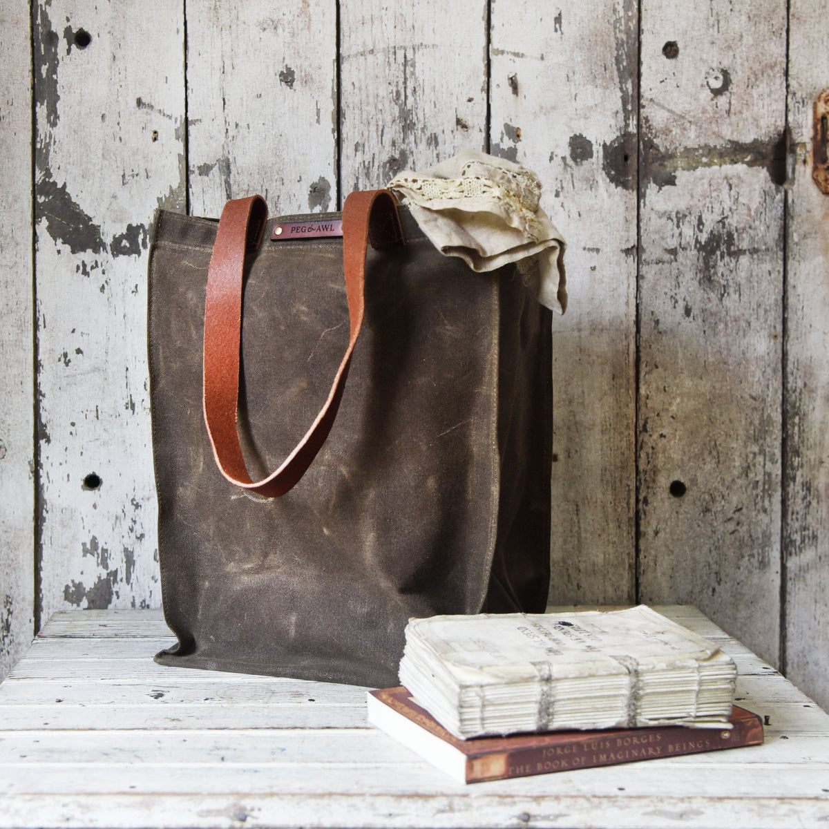 The Marlowe Carryall - Spice Brown