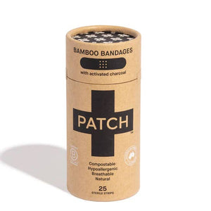 PATCH Adhesive Bandages Activated Charcoal - Tube of 25