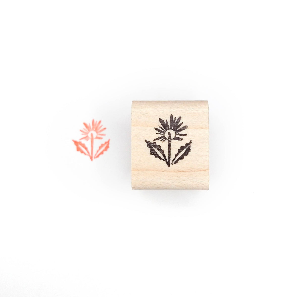 Abstract Flower Mini Stamp