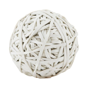 Rubberbands Ball in White