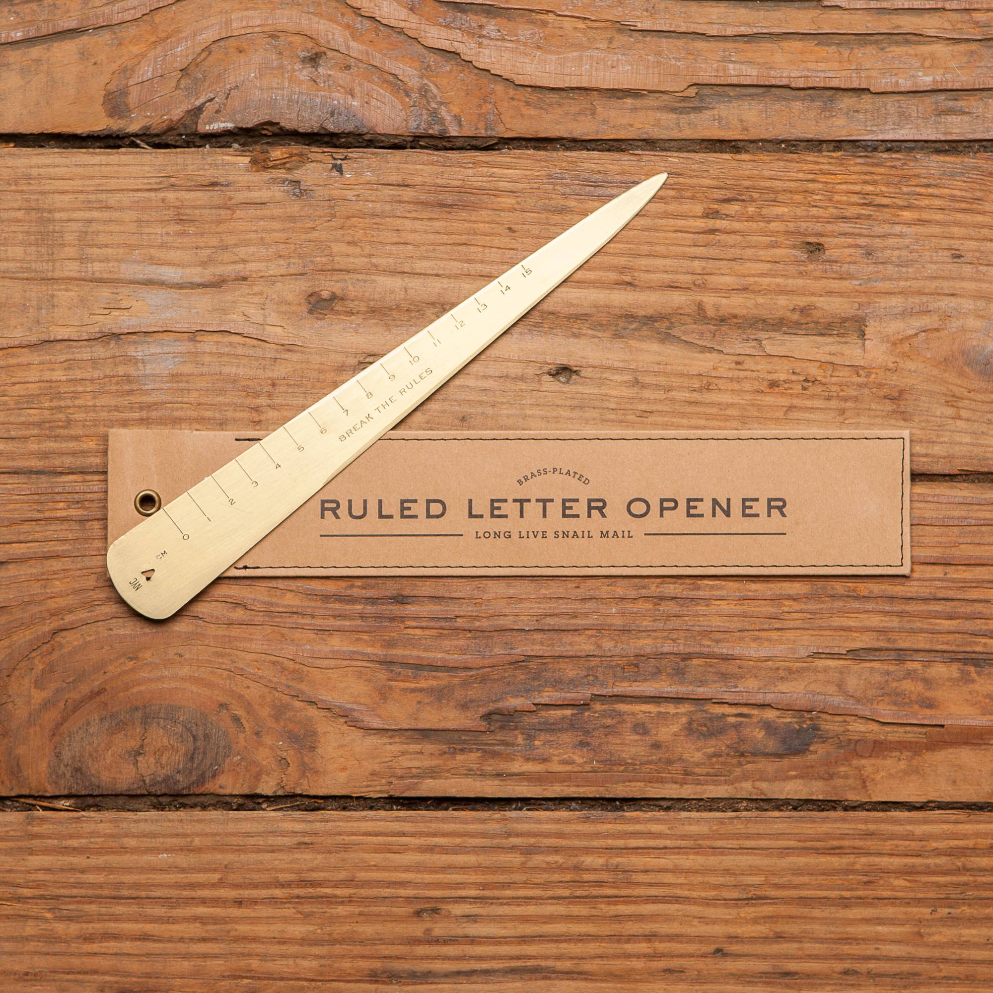 Brass Letter Opener (Long Live Snail Mail)