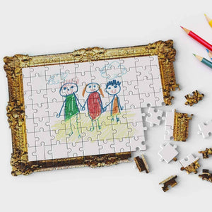 Framed Drawing Jigsaw Puzzle | Personalised Gift Idea